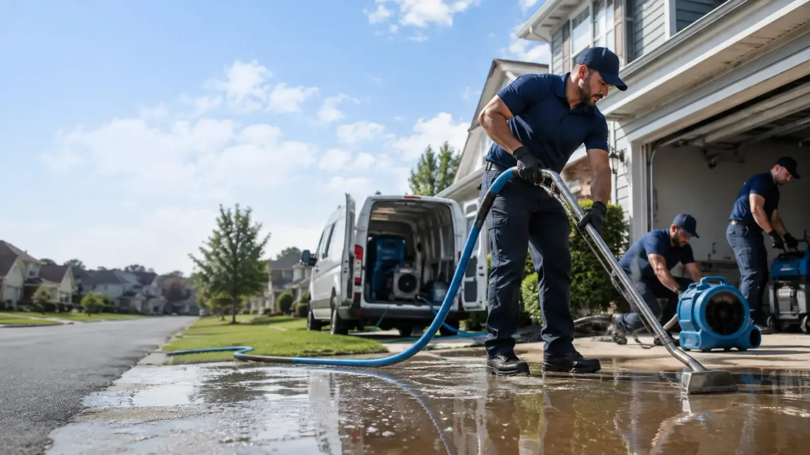 Flood Damage Restoration in Brentwood, MD